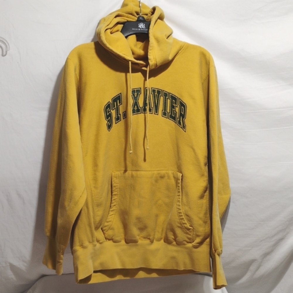 (BX10) SALE! RARE! ST. XAVIER MV Sport Pro Weave Pullover Hoodie Sweatshirt